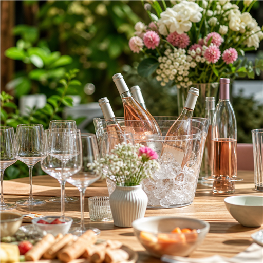 Bien préparer une dégustation de rosés conviviale