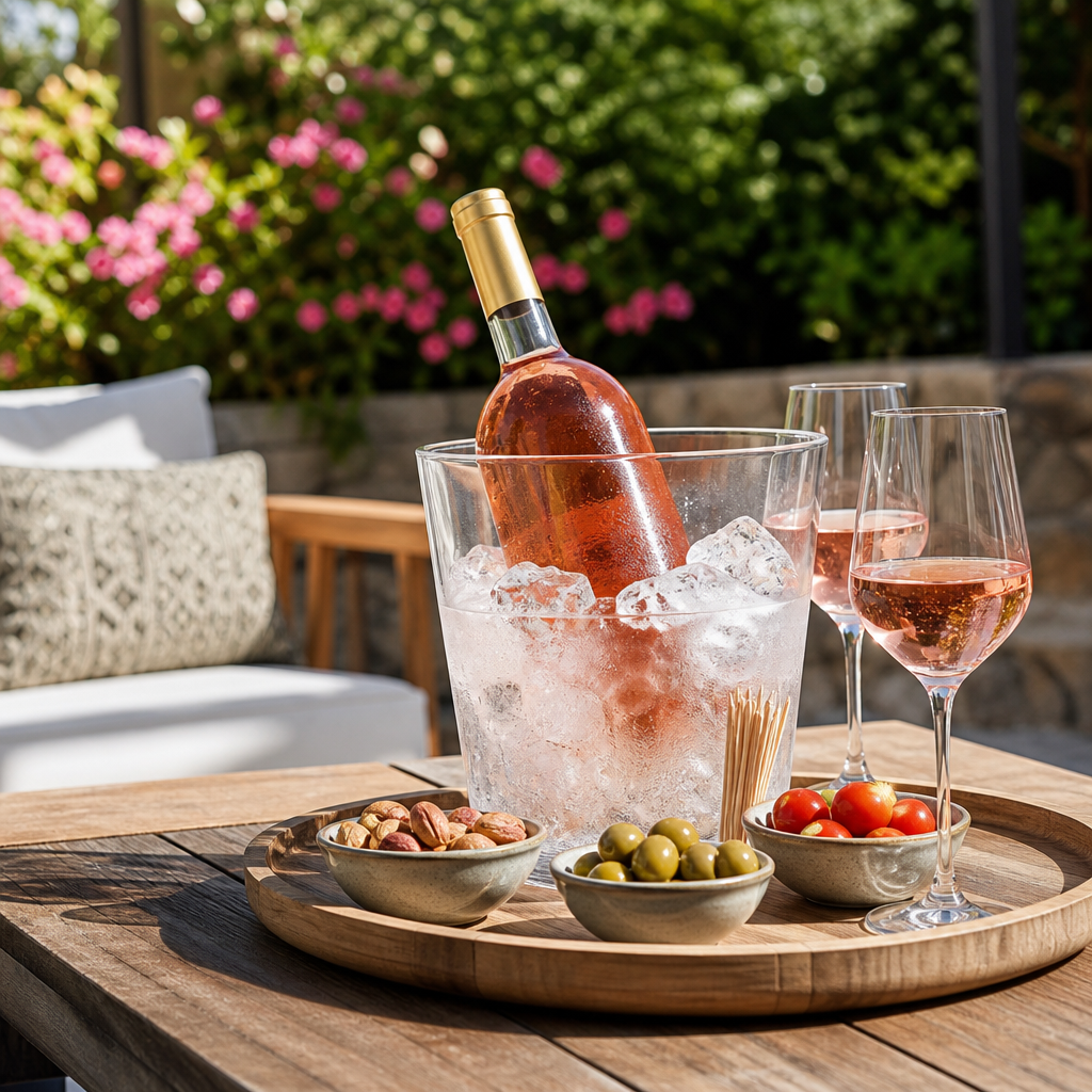 Aménager un coin fraîcheur pour l’été : idées simples pour mettre en valeur rosés et apéritifs à la maison - Image