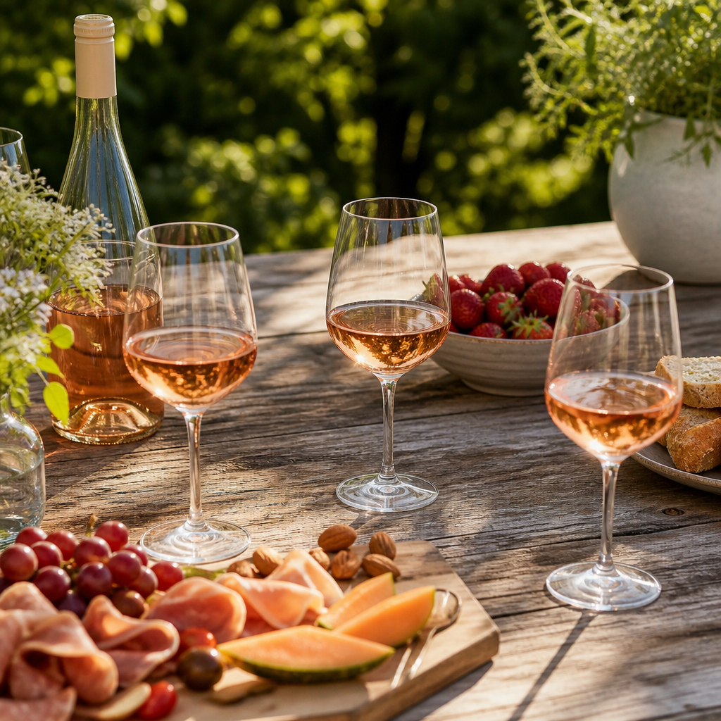 Organiser une dégustation estivale autour des vins rosés : idées simples pour un moment convivial - Image