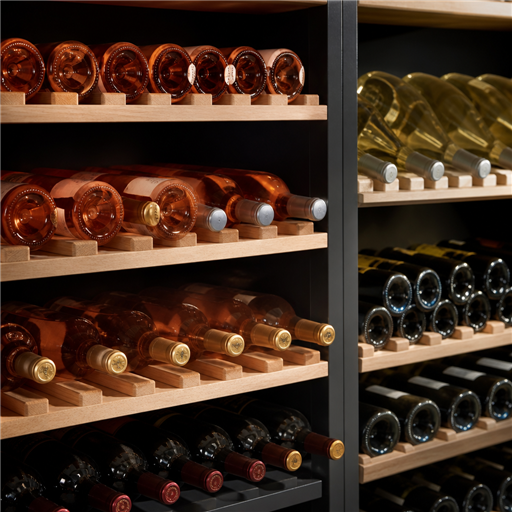 Organiser sa cave en été : repérer facilement les vins rosés et les bouteilles à servir bien fraîches - Image