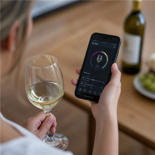 Les critères pour repérer un vin frais et léger grâce à une application