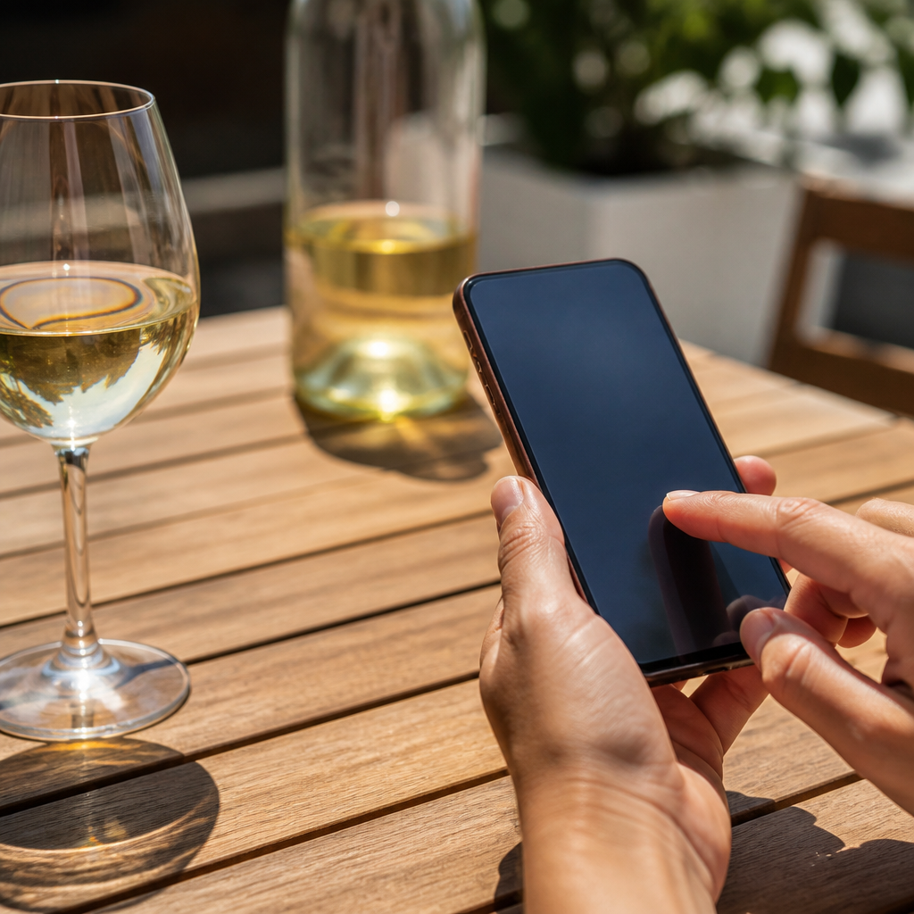 Comment les applications vin aident à choisir des bouteilles fraîches et légères en été - Image