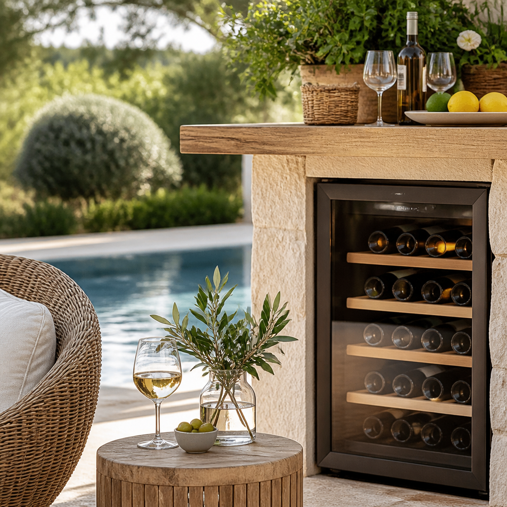 Aménager un coin vin d’été chez soi : fraîcheur, simplicité et esprit vacances - Image