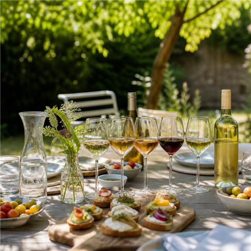 Comment organiser une dégustation estivale autour des vins légers et de saison - Image