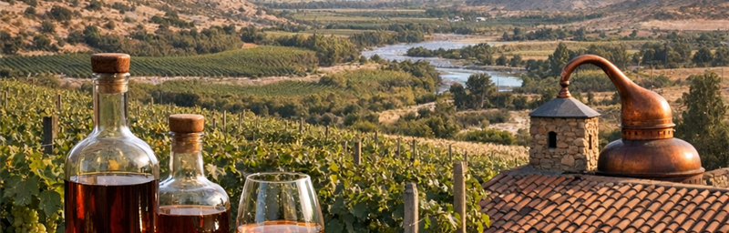 Hình ảnh của Rượu Brandy Chili từ vùng Vallée de Limarí