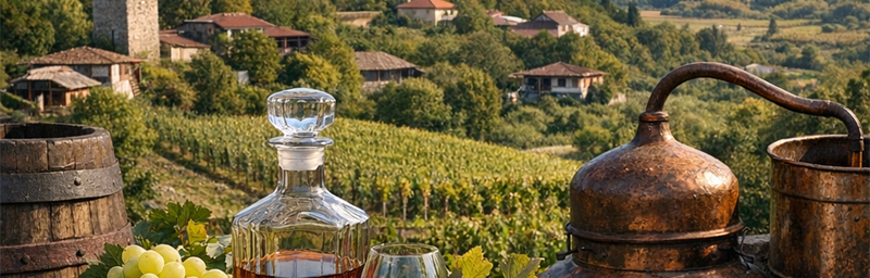 Hình ảnh của Rượu Brandy Géorgie từ vùng Iméréthie