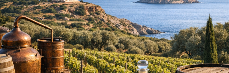 Billede af Brandy fra Grèce fra regionen Attique