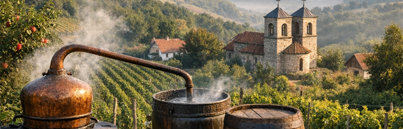 Hình ảnh của Rượu Brandy Serbie từ vùng Rasina