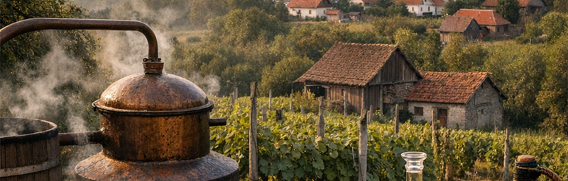 Hình ảnh của Rượu Brandy Serbie từ vùng Sumadija