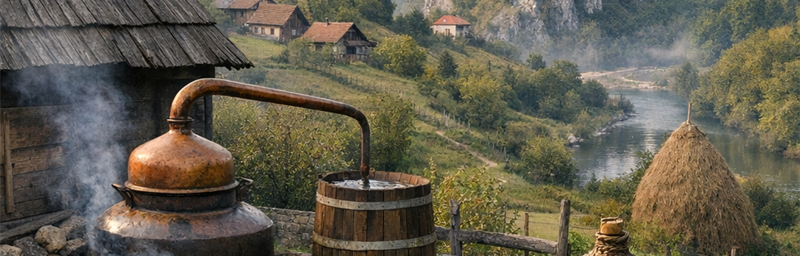 Hình ảnh của Rượu Brandy Serbie từ vùng Uzice