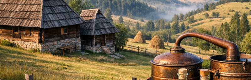 Hình ảnh của Rượu Brandy Serbie từ vùng Zlatibor