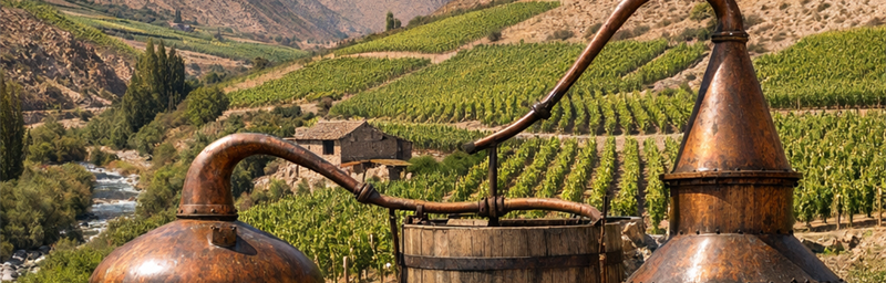 Hình ảnh của Rượu mạnh Chili từ vùng Coquimbo