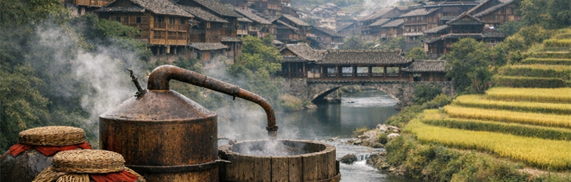 Immagine dei Acquaviti di Chine della regione Guizhou