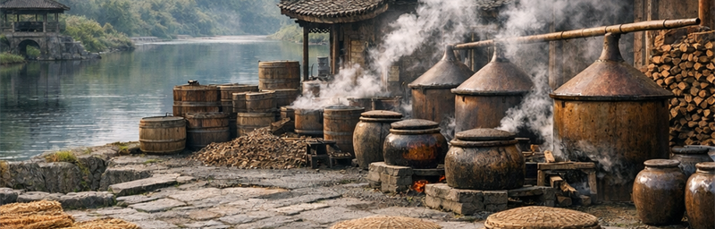 Immagine dei Acquaviti di Chine della regione Sichuan