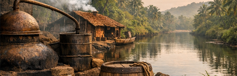 Immagine dei Acquaviti di Inde della regione Goa