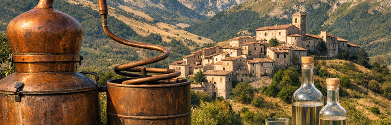 Bild av Brännvin från Italie i regionen Abruzzes