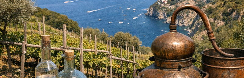 Bild av Brännvin från Italie i regionen Campanie