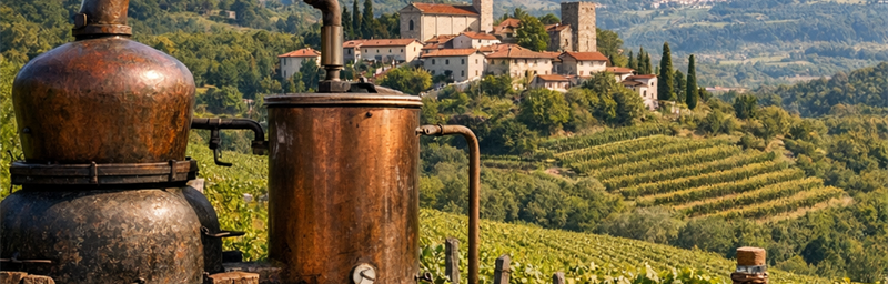 Bild av Brännvin från Italie i regionen Frioul-Vénétie Julienne
