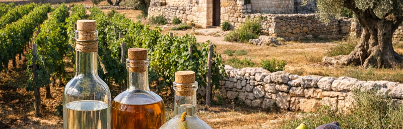 Bild av Brännvin från Italie i regionen Pouilles