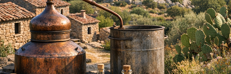 Bild av Brännvin från Italie i regionen Sardaigne