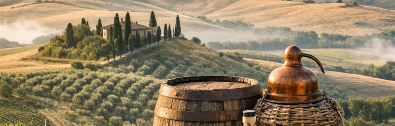 Bild av Brännvin från Italie i regionen Toscane