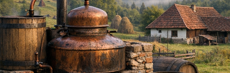Hình ảnh của Rượu mạnh Roumanie từ vùng Transylvanie