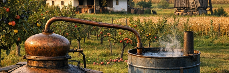 Hình ảnh của Rượu mạnh Serbie từ vùng Vojvodina