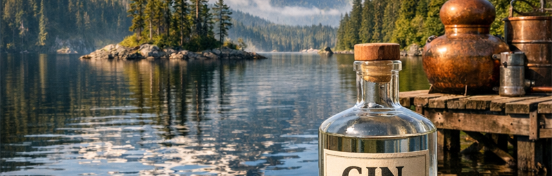 Hình ảnh của Rượu Gin Canada từ vùng Colombie-Britannique