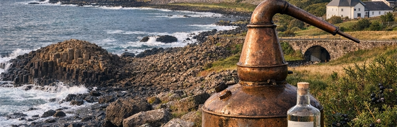 Hình ảnh của Rượu Gin Irlande từ vùng Comté d'Antrim