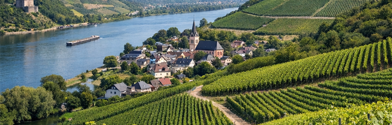 Image des Vins de Allemagne de la région Rheingau