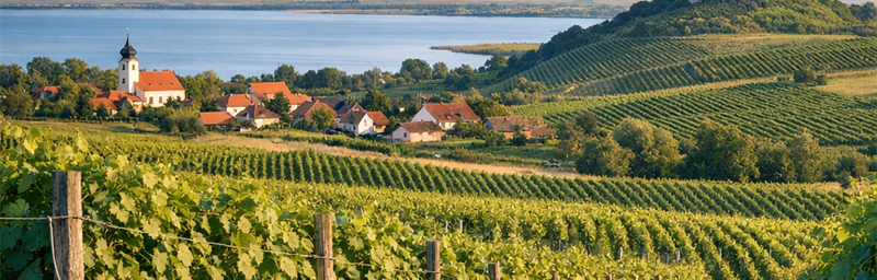 Hình ảnh của Rượu vang Autriche từ vùng Burgenland