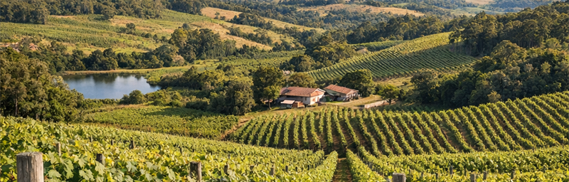 Hình ảnh của Rượu vang Brésil từ vùng Serra do Sudeste