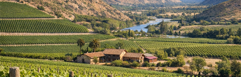 Hình ảnh của Rượu vang Chili từ vùng Thung lũng Chaopa