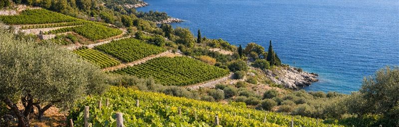Image des Vins de Croatie de la région Dalmatie