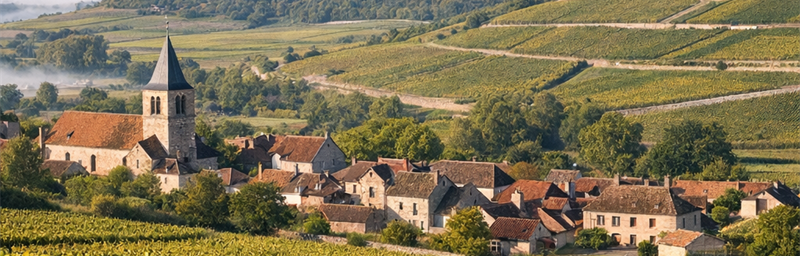 Photo« AOC » alueelta Burgundi ranskassa