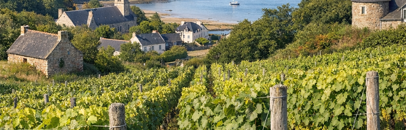 Photo« Vin de France » của vùng Bretagne tai phap