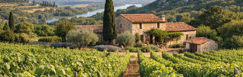 Photo« IGP » của vùng Provence, hạ lưu Rhône, Corse tai phap