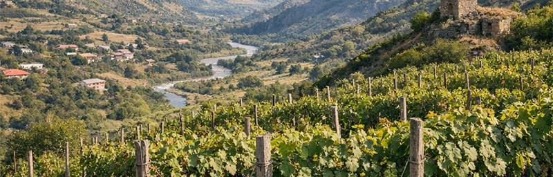 Hình ảnh của Rượu vang Géorgie từ vùng Meskheti