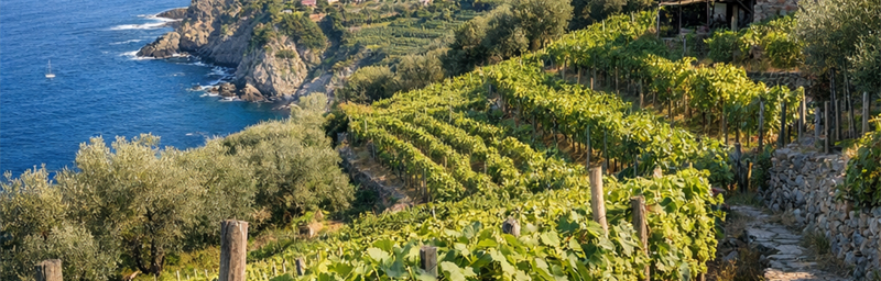 Photo« Vino Italia » uit de regio Ligurië in italie