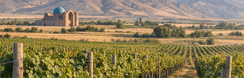 Immagine dei Vini di Kazakhstan della regione Turkestan