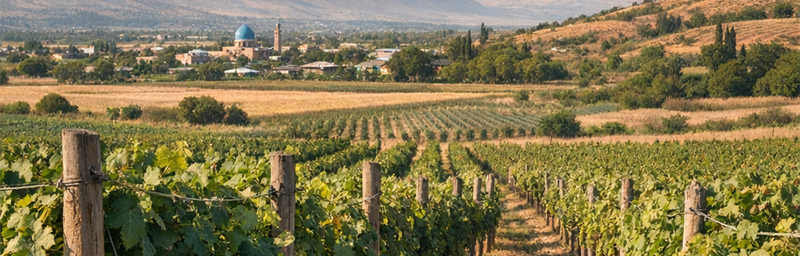 Image of Wines of Ouzbékistan from the Qibray region