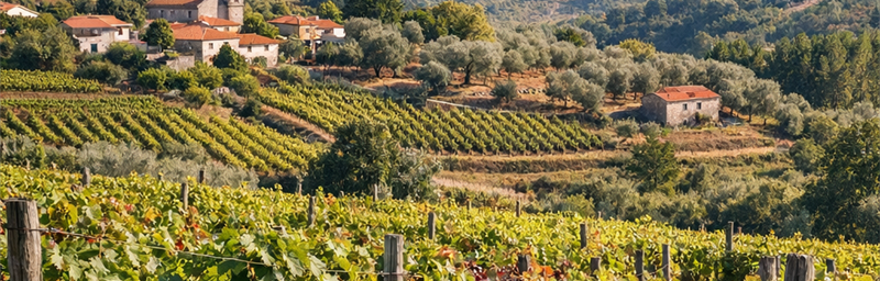Photo« IGP » de la región Dão en portugal