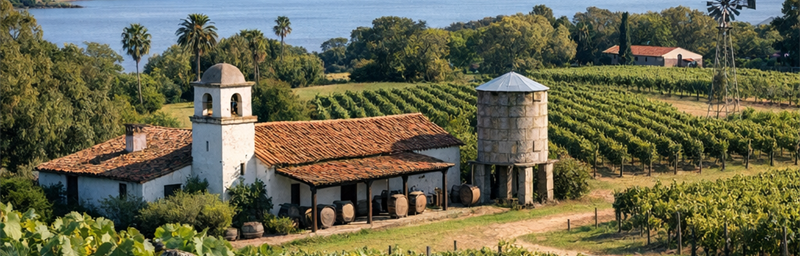 Hình ảnh của Rượu vang Uruguay từ vùng Colonia