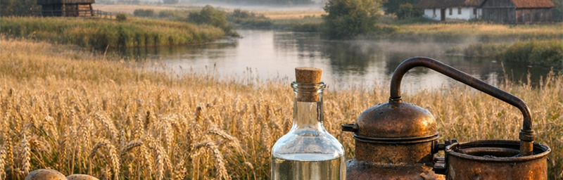 Bild av Vodka från Pologne i regionen Mazovie