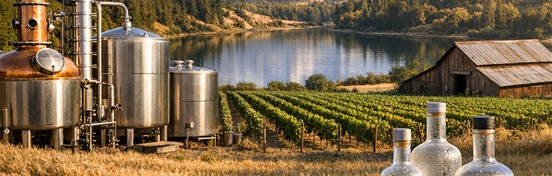 Bild av Vodka från USA i regionen Californie