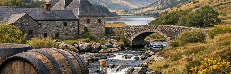 Imagem dos Uísque de Pays de Galles da região Gwynedd