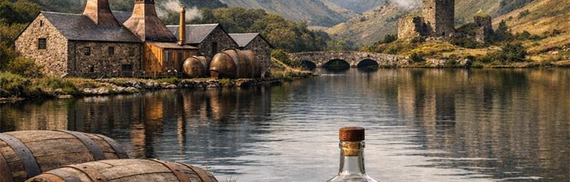 Imagem dos Uísque de Pays de Galles da região North Wales