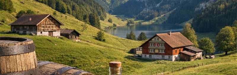 Image des Whisky de Suisse de la région Appenzell