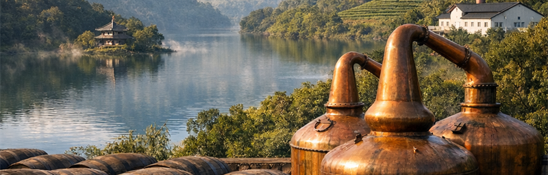 Imagem dos Uísque de Taïwan da região Nantou