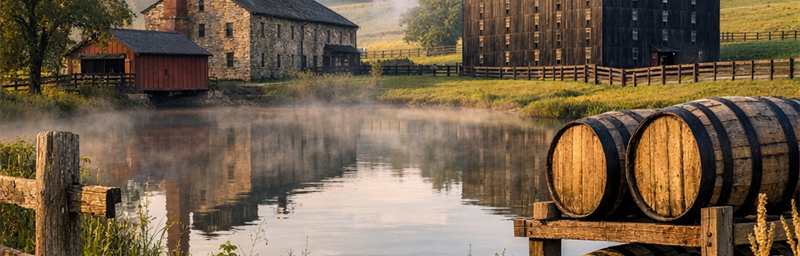 Imagem dos Uísque de USA da região Kentucky